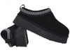 SOLO SOPRANI COUTURE - BUTY DAMSKIE - SSW421P22/53 SABOT FUR HUGH PLATFORM BLACK