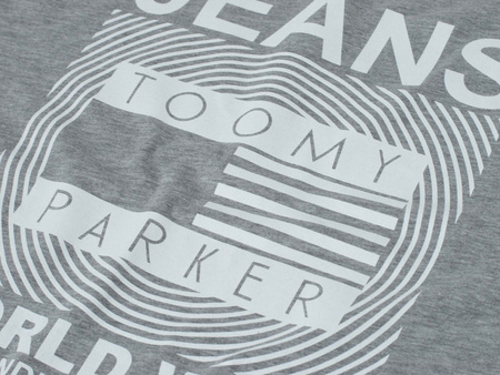 JUMPER - T-SHIRT KOSZULKA MĘSKA - 3000 SZARY