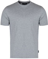 TED BAKER LONDON - T-SHIRT MĘSKI 271985 GREY-MARL TYWINN