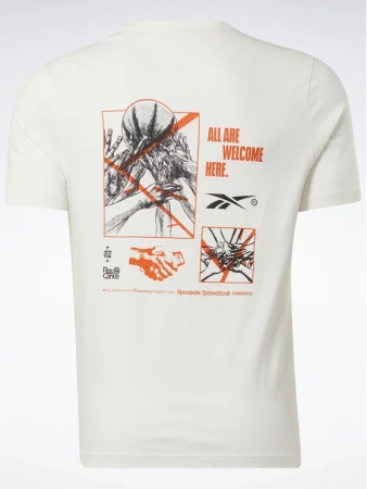 REEBOK- T-SHIRT MĘSKI - BB BASKETBALL CT SS TEE HN5804