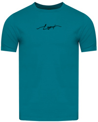 JUMPER - T-SHIRT KOSZULKA MĘSKA - 3002 TURKUSOWY