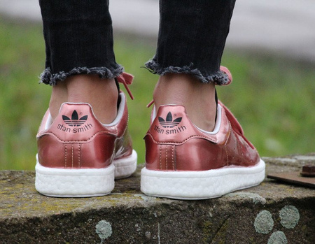 ADIDAS STAN SMITH BOOST WOMEN "COPPER METALLIC" (BB0107)
