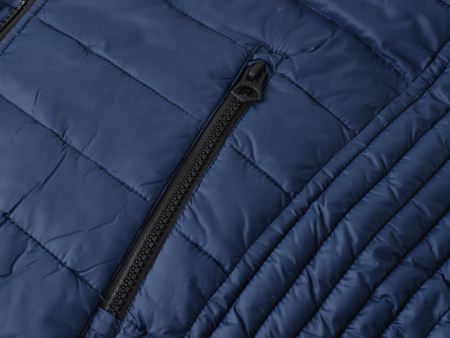 U.S. POLO ASSN. - DWUSTRONNA KAMIZELKA - 61195-46019-575 - GRANATOWY/POMARAŃCZOWY