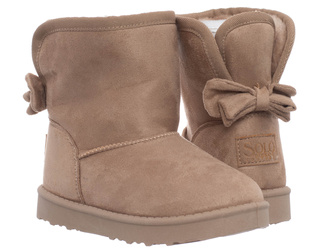 SOLO SOPRANI COUTURE - BUTY DZIECIĘCE - BOW GIRL SCG421P86/24