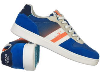 U.S. POLO ASSN. - BUTY MĘSKIE  - ROKKO003C-ORA-BLU02