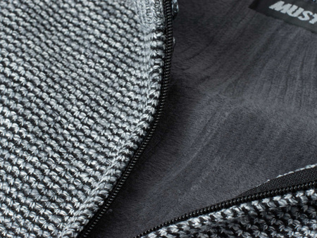 SWETER MĘSKI ROZPINANY - S8627 JASNOSZARY