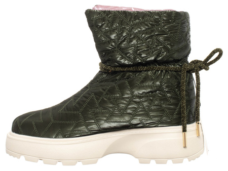 Buty damskie SOLO SOPRANI COUTURE SCW428P59/02 SNOW LOW NYLON DK GREEN