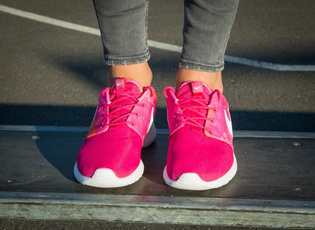 NIKE ROSHERUN PRINT "FIREBERRY / PINK / ORANGE" (599432-613)