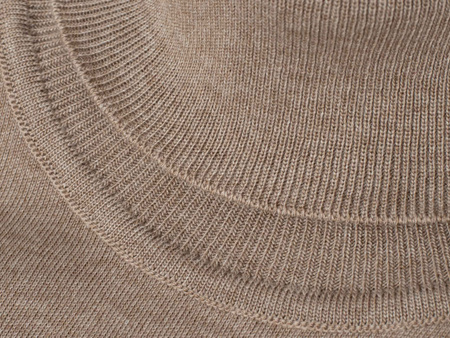 SWETER MĘSKI Z GOLFEM - 1702 BEŻOWY