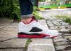 AIR JORDAN 5 RETRO LOW "FIRE RED" (819171-101)