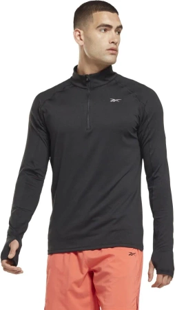 REEBOK - BLUZA MĘSKA - RUNNING QUARTER ZIP HI0051