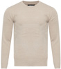 SWETER MĘSKI - S8755/BEŻOWY