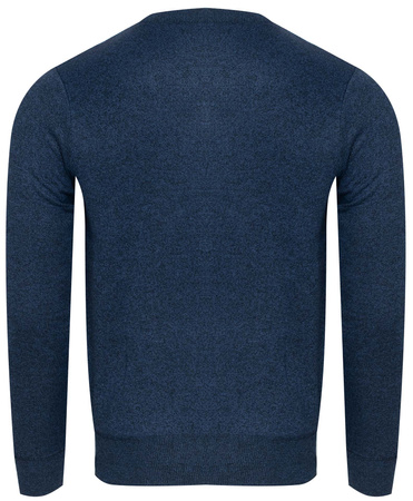 SWETER MĘSKI - N537 CIEMNONIEBIESKI