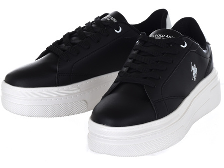 BUTY U.S. POLO ASSN. - CHERRY001B-BLK-WHI01
