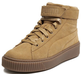 PUMA - BUTY DAMSKIE - SUEDE PLATFORM MID JR 366018-03