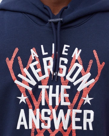 REEBOK - BLUZA MĘSKA Z KAPTIUREM - BB IVERSION FLEECE HOODIE HD9951