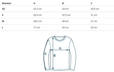 REEBOK - KRÓTKA BLUZA DAMSKA - S VECTOR KNIT CREW HM5770