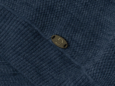 DEVANTI - SWETER MĘSKI - 72150 NIEBIESKI