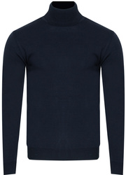 BARTEX - SWETER MĘSKI Z GOLFEM - 1702 GRANAT