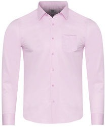 ESPADA - KOSZULA MĘSKA - 0798S JASNORÓŻOWY 60/40