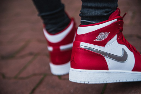 AIR JORDAN 1 RETRO HIGH BG "GYM RED" (705300-602)