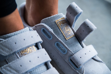 PUMA X CAREAUX BASKET STRAP HALOGEN BLUE (362727-03)