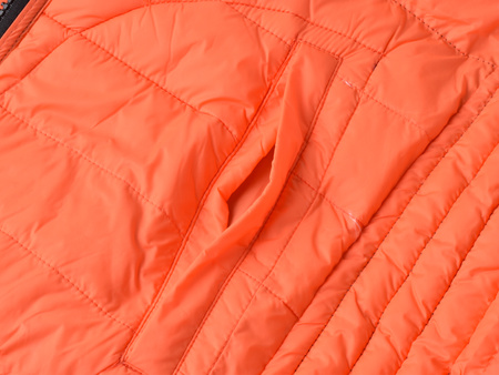 U.S. POLO ASSN. - DWUSTRONNA KAMIZELKA - 61195-46019-575 - GRANATOWY/POMARAŃCZOWY