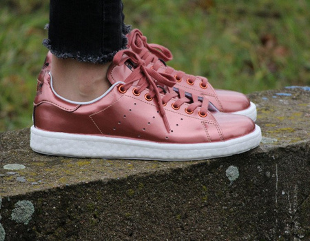 ADIDAS STAN SMITH BOOST WOMEN "COPPER METALLIC" (BB0107)