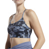 REEBOK - STANIK SPORTOWY - TS LUX SKINNY BRA - CAMO HE8168
