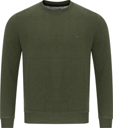 BLUZA MĘSKA - 25121 ZIELONY