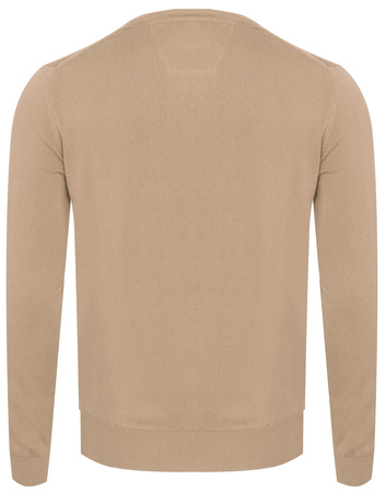 SWETER MĘSKI V-NECK - 200 BEŻOWY