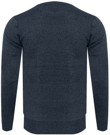 SWETER MĘSKI - S8755/GRANATOWY