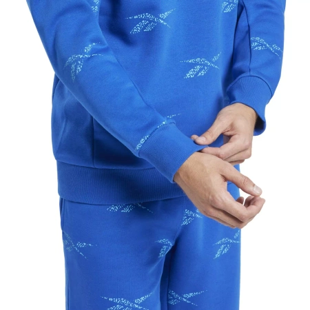 REEBOK - BLUZA MĘSKA - RI AOP CREW IB8449