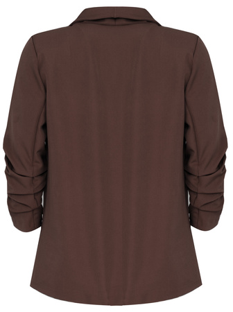 FASHION - MARYNARKA DAMSKA - ID8897 BRĄZOWA