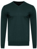 SWETER MĘSKI V-NECK - 200 ZIELONY