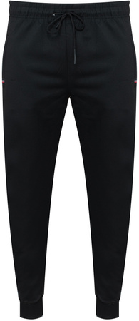 SPODNIE MĘSKIE DRESOWE - JX6003 CZARNY ID8500