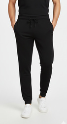 SPODNIE MĘSKIE DRESOWE - JX6003 CZARNY ID8500