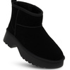 SKÓRZANE BOTKI DAMSKIE - SOLO SOPRANI COUTURE - SSW521P30/01 LEA SUEDE
