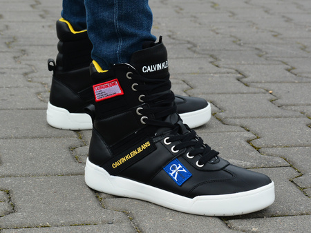 BUTY CALVIN KLEIN JEANS NIVA BLACK (R8068)