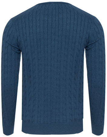 BARTEX - SWETER MĘSKI - WARKOCZ 1 GRANAT