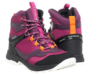 ICEPEAK - BUTY TREKKINGOWE DZIECIĘCE / DAMSKIE - ICEPEAK AGARDIR MID WP JUNIOR WATEEPROOF - 72278 770