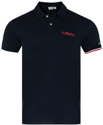 ICEBERG - KOSZULKA POLO MĘSKA - ICE4MPL01 NAVY