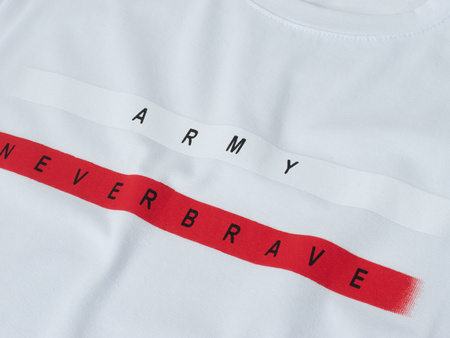 JUMPER - T-SHIRT KOSZULKA MĘSKA - 3033 BIAŁY