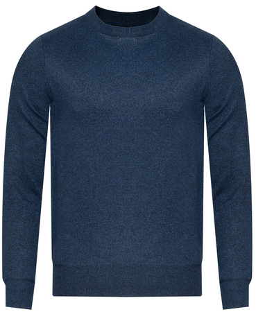 SWETER MĘSKI - N537 CIEMNONIEBIESKI