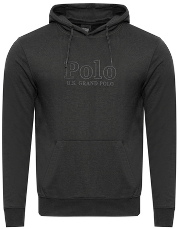 U.S. GRAND POLO EQUIPMENT & APPAREL - BLUZA MĘSKA Z KAPTUREM - HOODIE US52328M/340