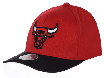 MITCHELL & NESS - CZAPKA Z DASZKIEM - NBA TEAM 2 TONE 2.0 STRETCH SNAPBACK NBA BULLS HHSS3265-CBUYYPPRDBK