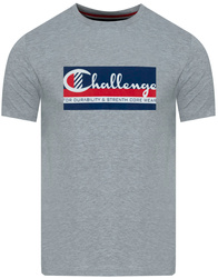 JUMPER - T-SHIRT KOSZULKA MĘSKA - 3023 SZARY