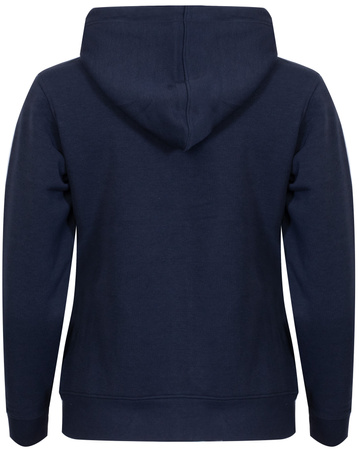 ELEVATE - BLUZA Z KAPTUREM DAMSKA - THERON LDS FZ HOODIE 656451/NAVY