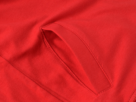 BLUZA PROMODORO WOMEN'S WELLNESS HOODY JACKET FIRE RED 3380F-36 - CZERWONY