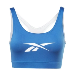 REEBOK - STANIK SPORTOWY - WOR NEW BIG LOGO BRA HT6036